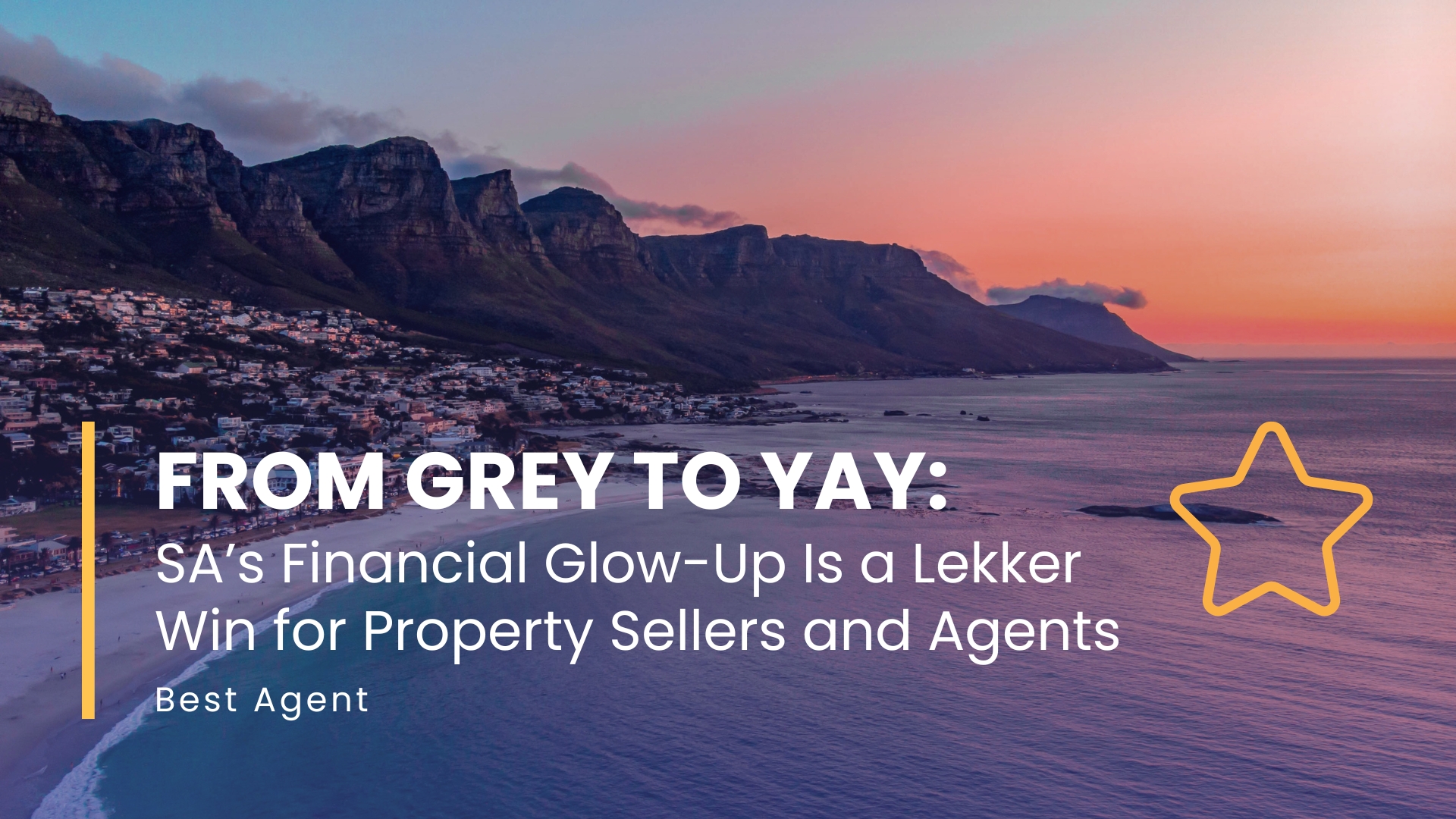 From Grey to Yay: SA’s Financial Glow-Up Is a Lekker Win for Property Sellers and Agents
