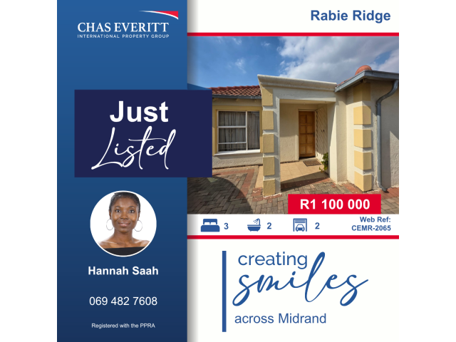  Property sold in Rabie Ridge 