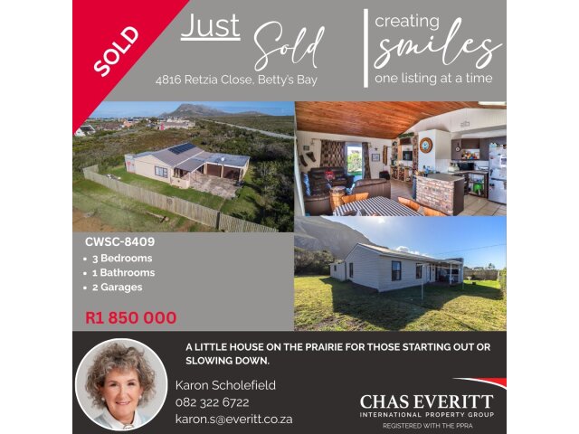  13   Retzia Close, Betty's Bay, Betty's Bay 