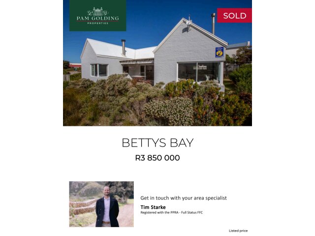  55  Gladiolus Crescent, Betty's Bay, Betty's Bay 