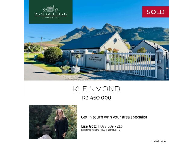  1  Schöne Kleinmond, 12th Avenue, Kleinmond, Kleinmond 