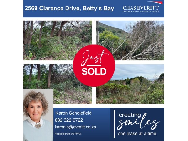  186  Clarence Drive, Betty's Bay, Betty's Bay 