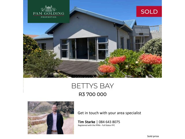 <!--[if BLOCK]><![endif]--> 1  Wallers Road, Betty's Bay, Betty's Bay <!--[if ENDBLOCK]><![endif]-->