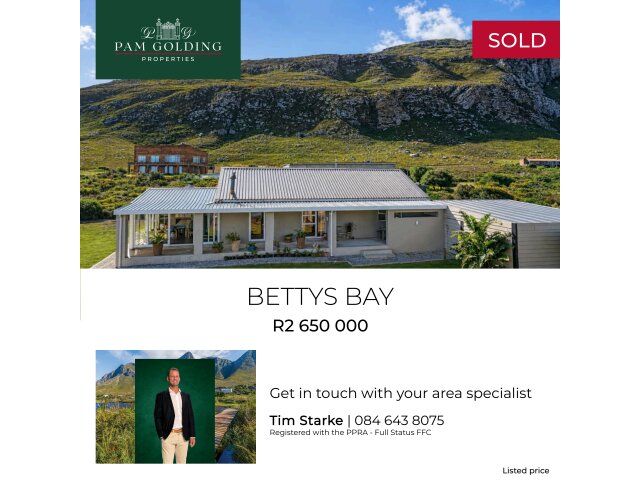 <!--[if BLOCK]><![endif]--> 84  Disa Circle, Betty's Bay, Betty's Bay <!--[if ENDBLOCK]><![endif]-->