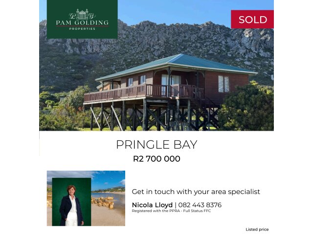 <!--[if BLOCK]><![endif]--> 15  Park Street, Pringle Bay, Pringle Bay <!--[if ENDBLOCK]><![endif]-->