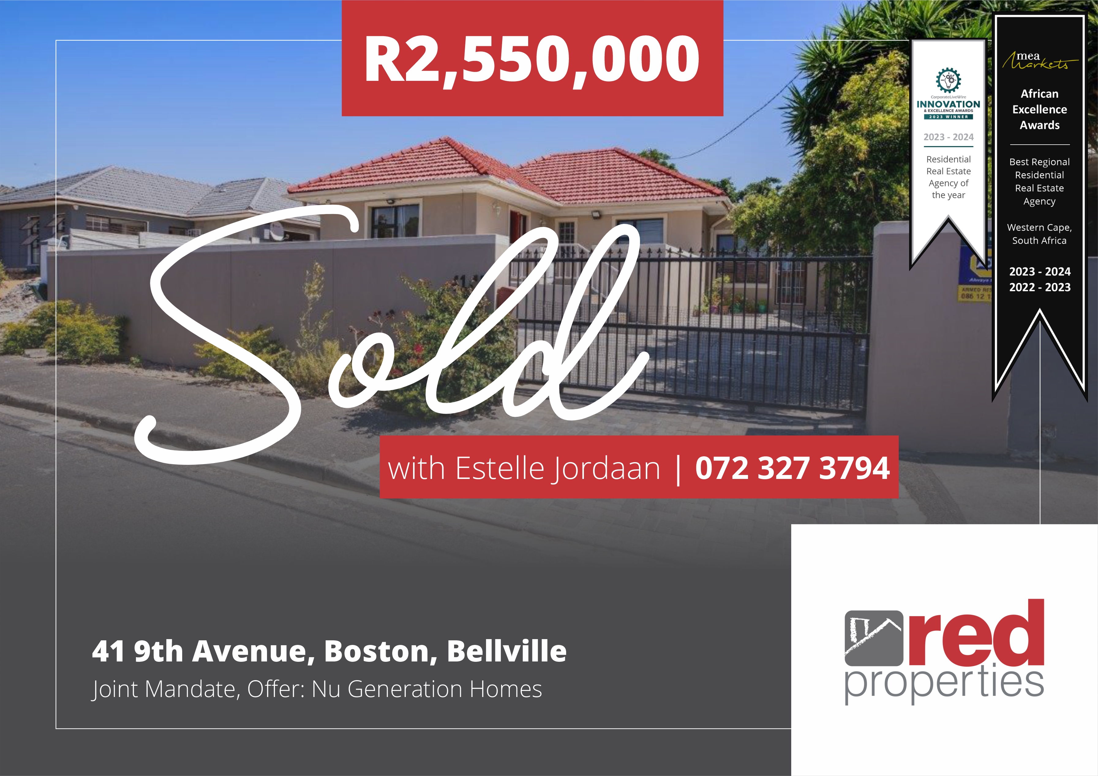  41  9th Avenue, Boston, Bellville 