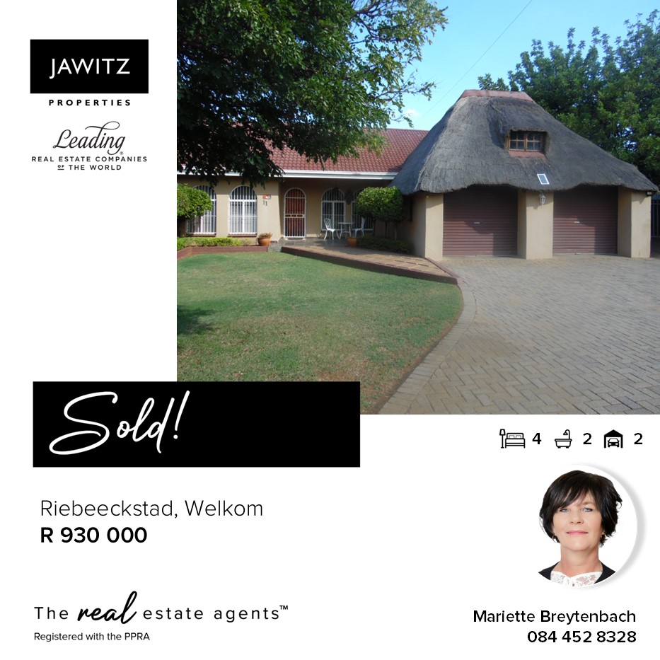  Property sold in Riebeeckstad 