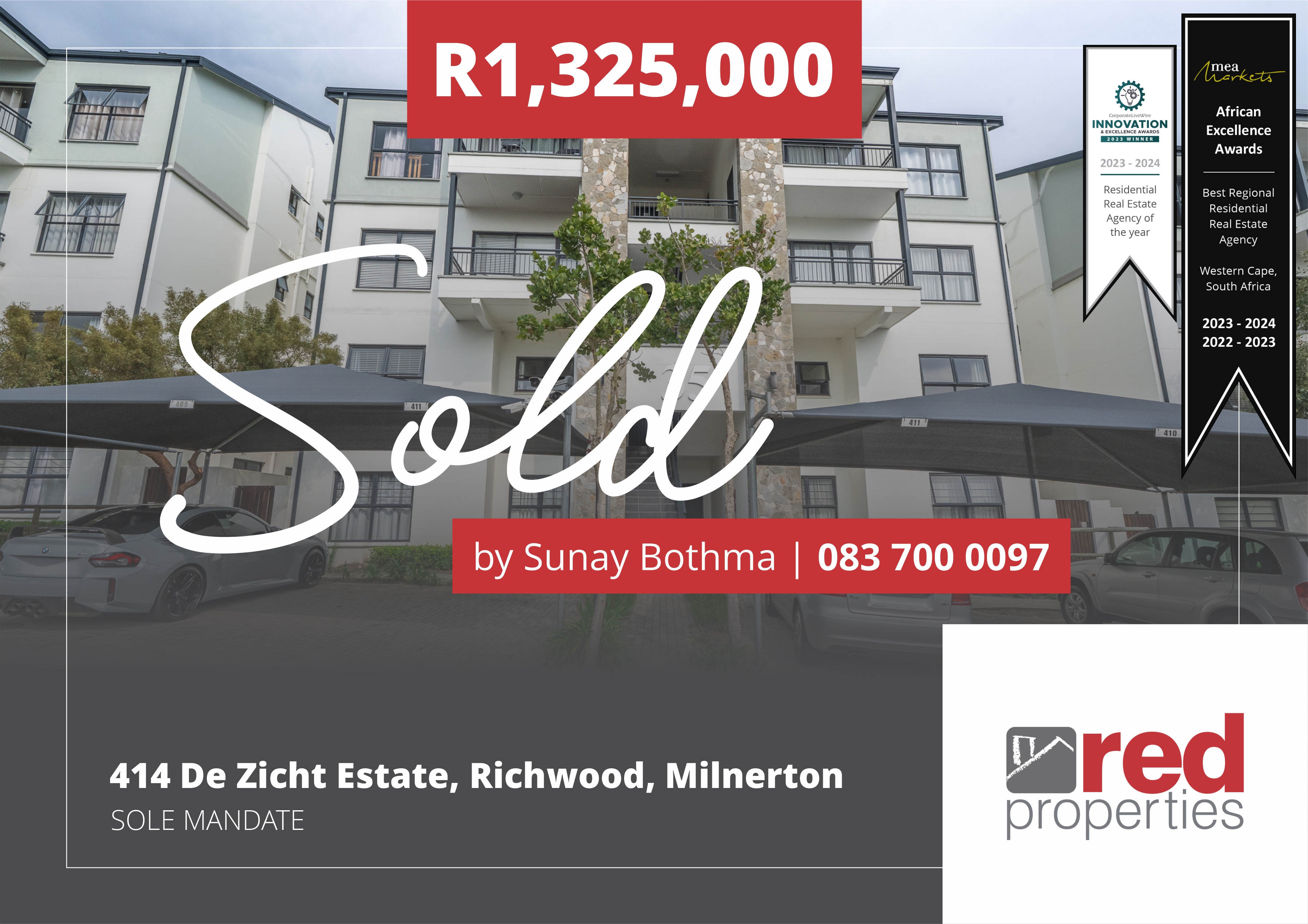  414 De Zicht  Pearl Lane, Richwood, Milnerton 