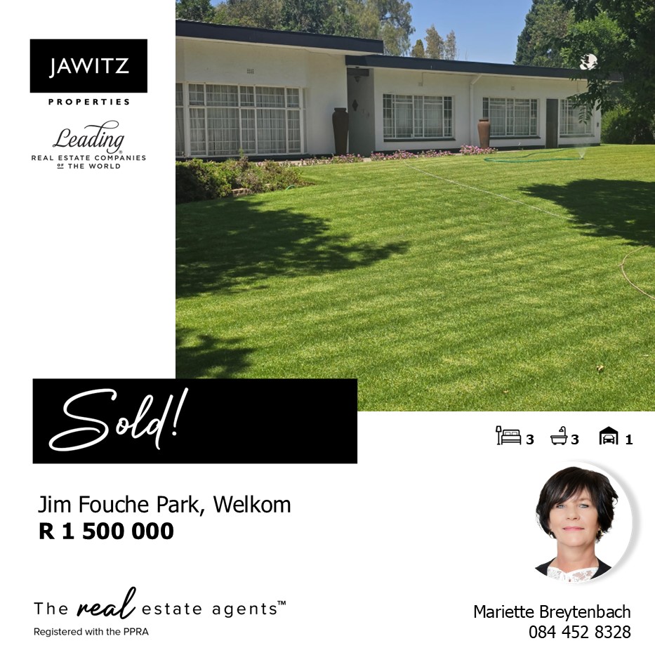  Property sold in Jim Fouche Park 